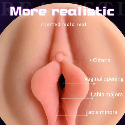 CyberSkin® realistic Stamina Training Vagina Cup for Men